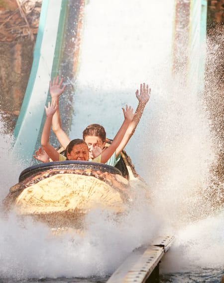 Silver River Flume, un splash de diversión Silver River Flume, un splash de diversión