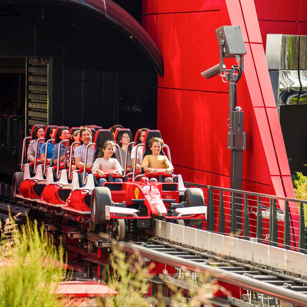 Red Force Ferrari Land Attractions