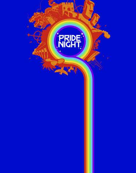 Pride Night 
La plus multicolore de nos nuits !
