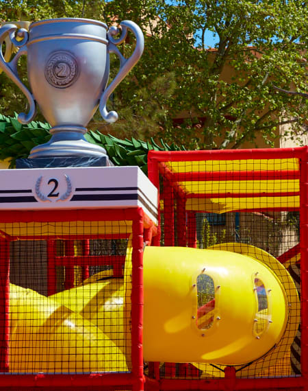 Kids’ Podium, the most fun you can have on a slide