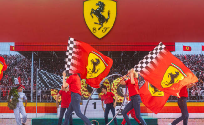 Acrobatic Show Ferrari Land Acrobatic Show Ferrari Land