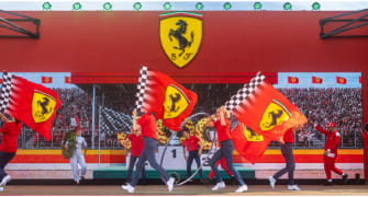 Acrobatic Show Ferrari Land Acrobatic Show Ferrari Land
