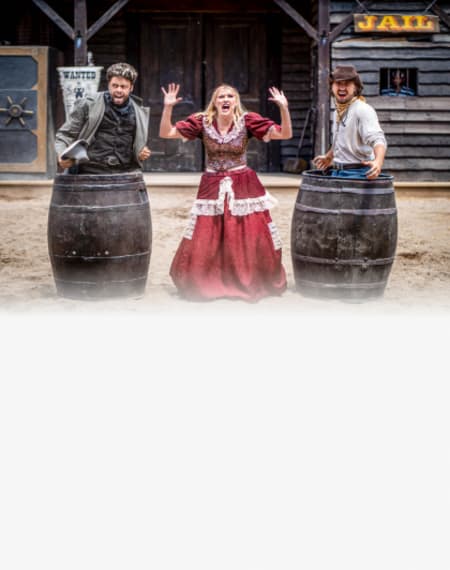 Bang Bang West, pure Far West with a touch of humour Bang Bang West, pure Far West with a touch of humour