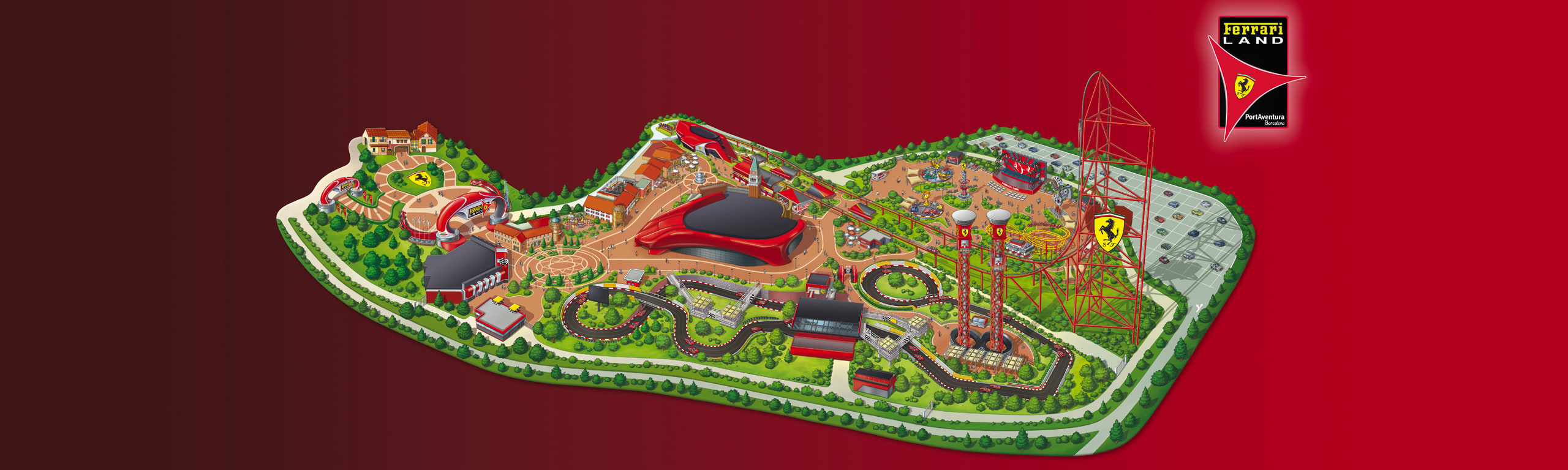 Red Force Ferrari Land Attractions