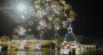 llegada-emisarios-reales-espectaculo-portaventura llegada-emisarios-reales-espectaculo-portaventura