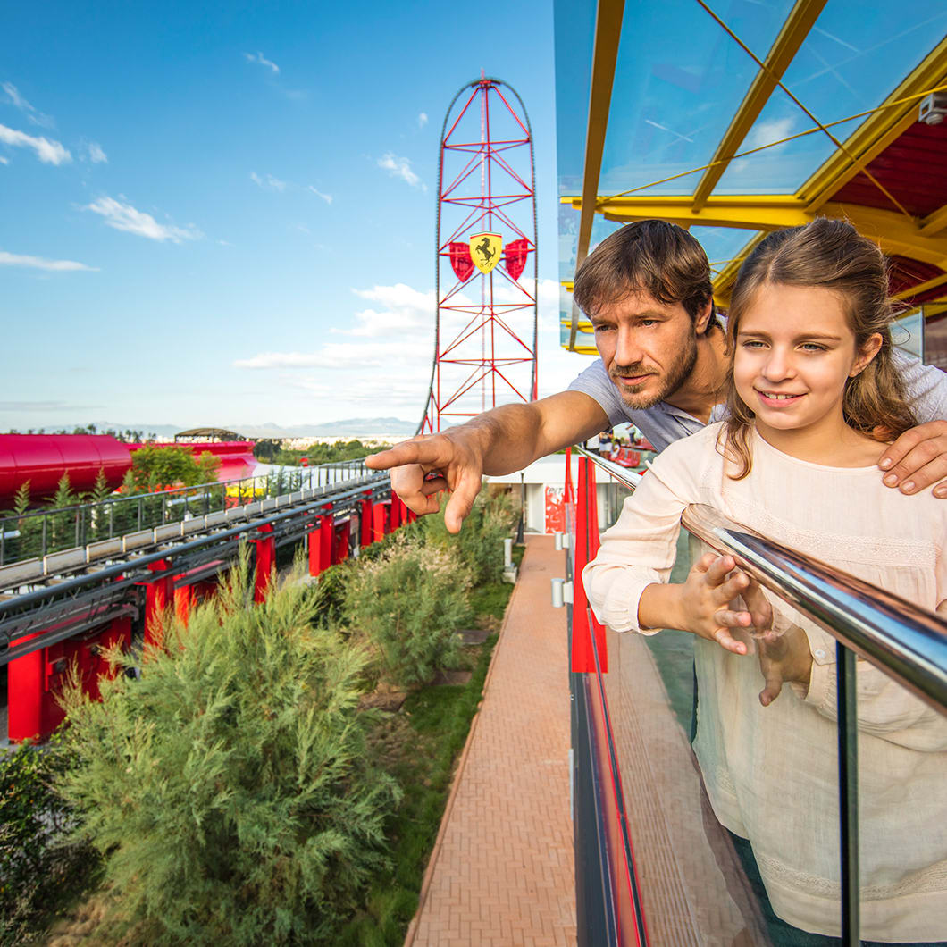 Red Force Ferrari Land Attractions