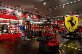 Ferrari clothing store outlet near me