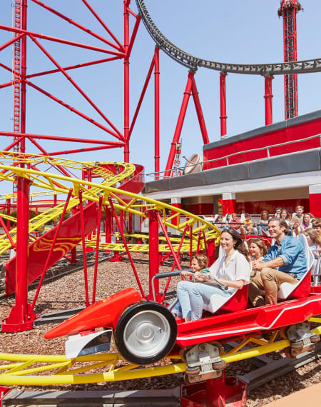 Junior Force - attractions in the Kids' Area in Ferrari Land